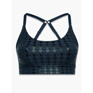 Savage x Fenty Band-It Houndstooth Low-Impact Sports Bra - Plus Size: 2X